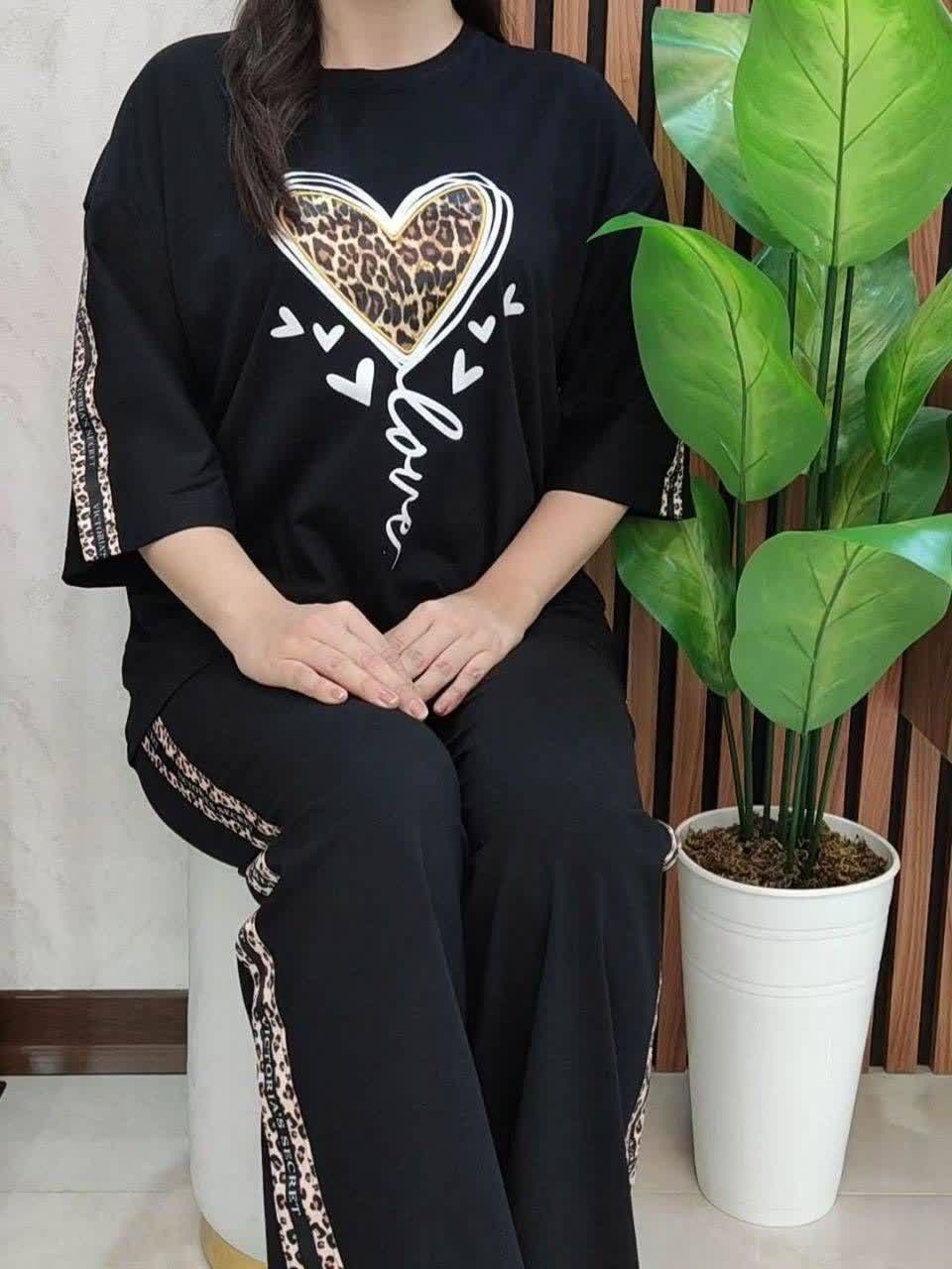 تیشرت شلوار قلب