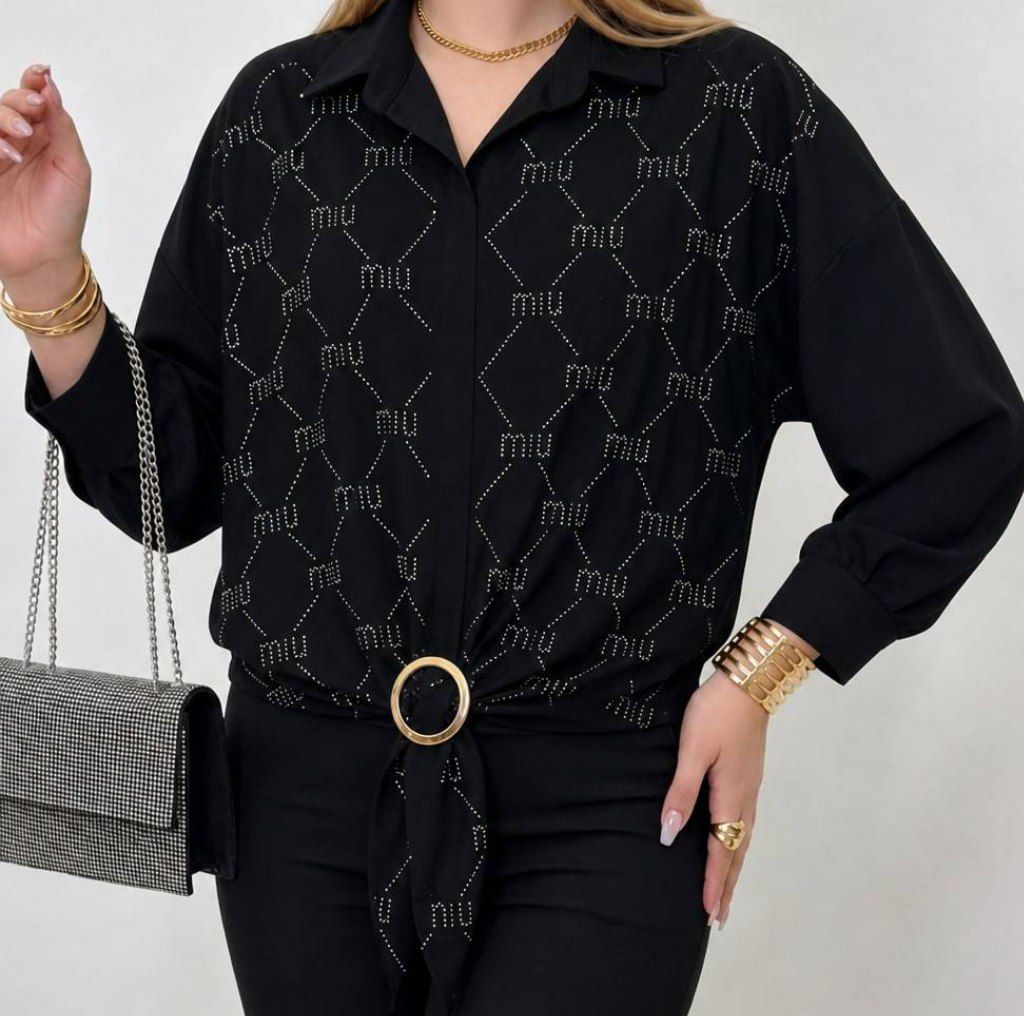 شومیز نگینی